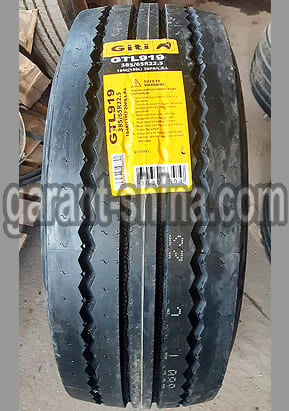 Giti GTL919 (руль/прицеп) 385/65 R22.5 164K 20PR - Фото реального протектора с этикеткой